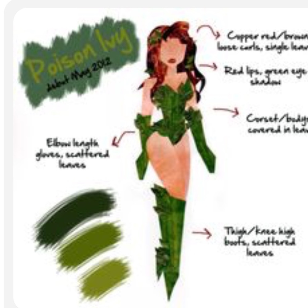 Poisonous vixen costume