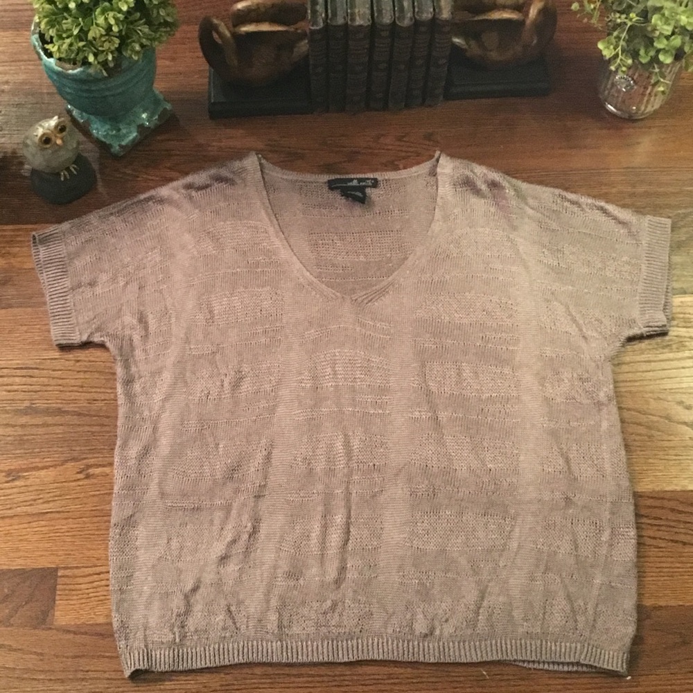 Willi Smith Loose Knit Top