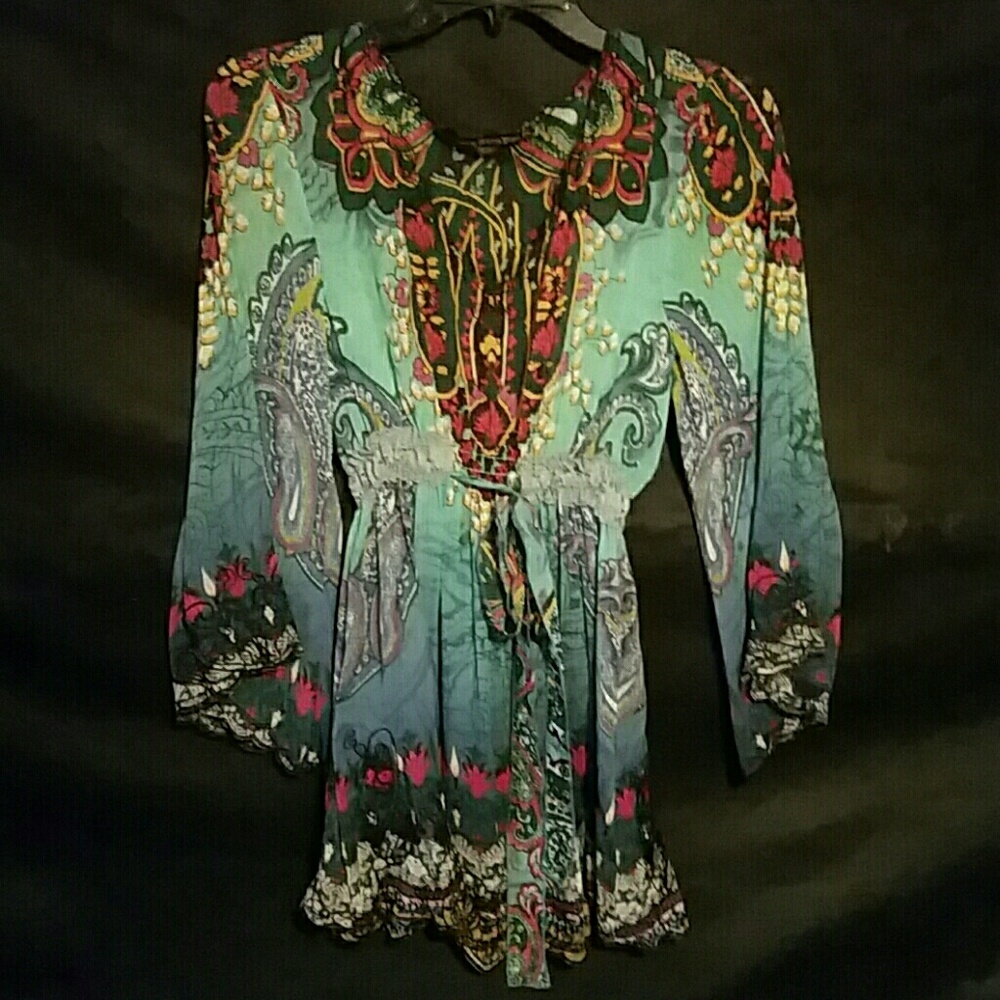 Sheer blouse