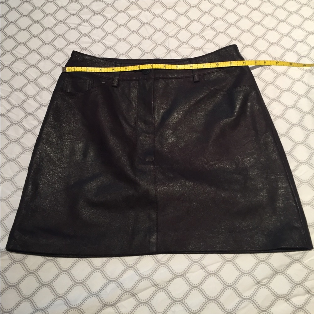 Sexy Leather effect Skirt by Mango