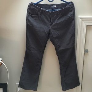 North Face cords petite