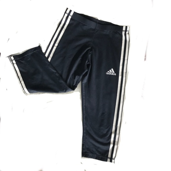 adidas Other - Host Pick! 🎉 Adidas Stripe Kids Crop Leggings