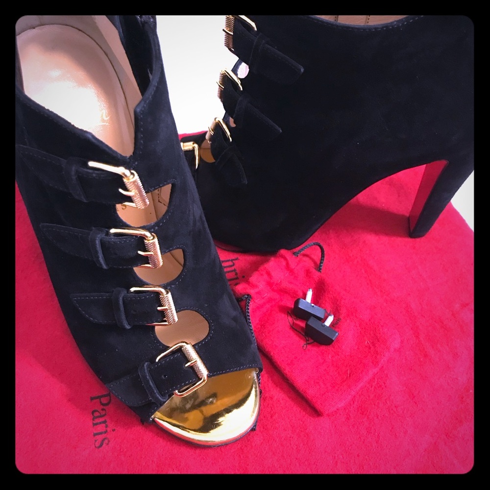 Christian louboutin ankle booties