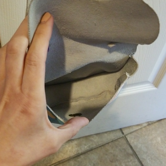 American Apparel floral leather crossbow bag NEW - Picture 6 of 6