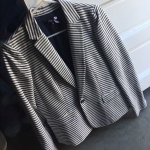 MADEWELL nautical striped blazer