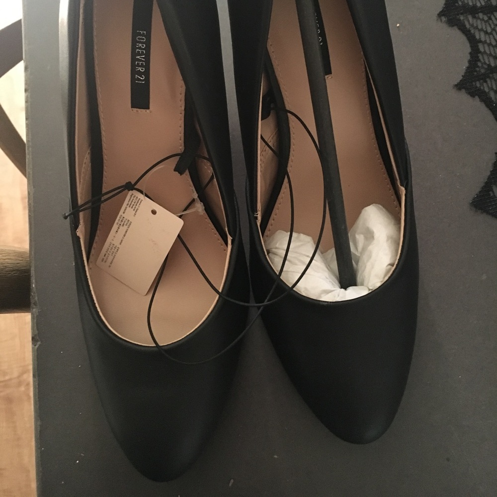 Black heels