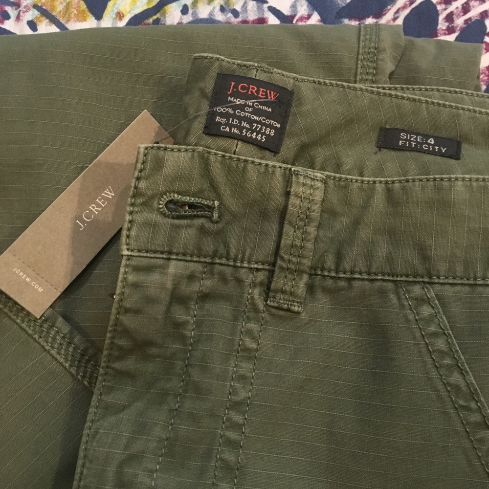 NWT J. Crew City Fit Pants