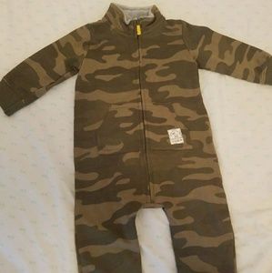 Cute camouflage jumper for baby boy.