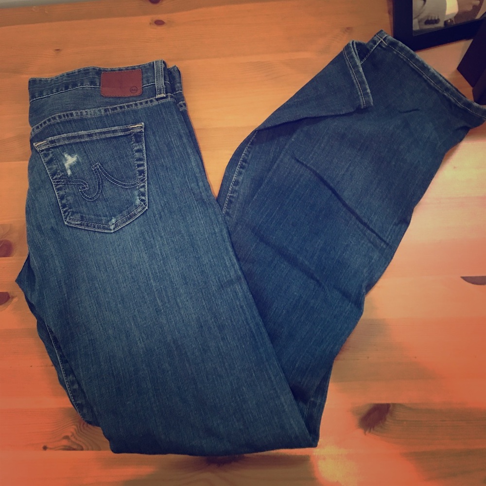 AG The Tomboy relaxed straight jeans