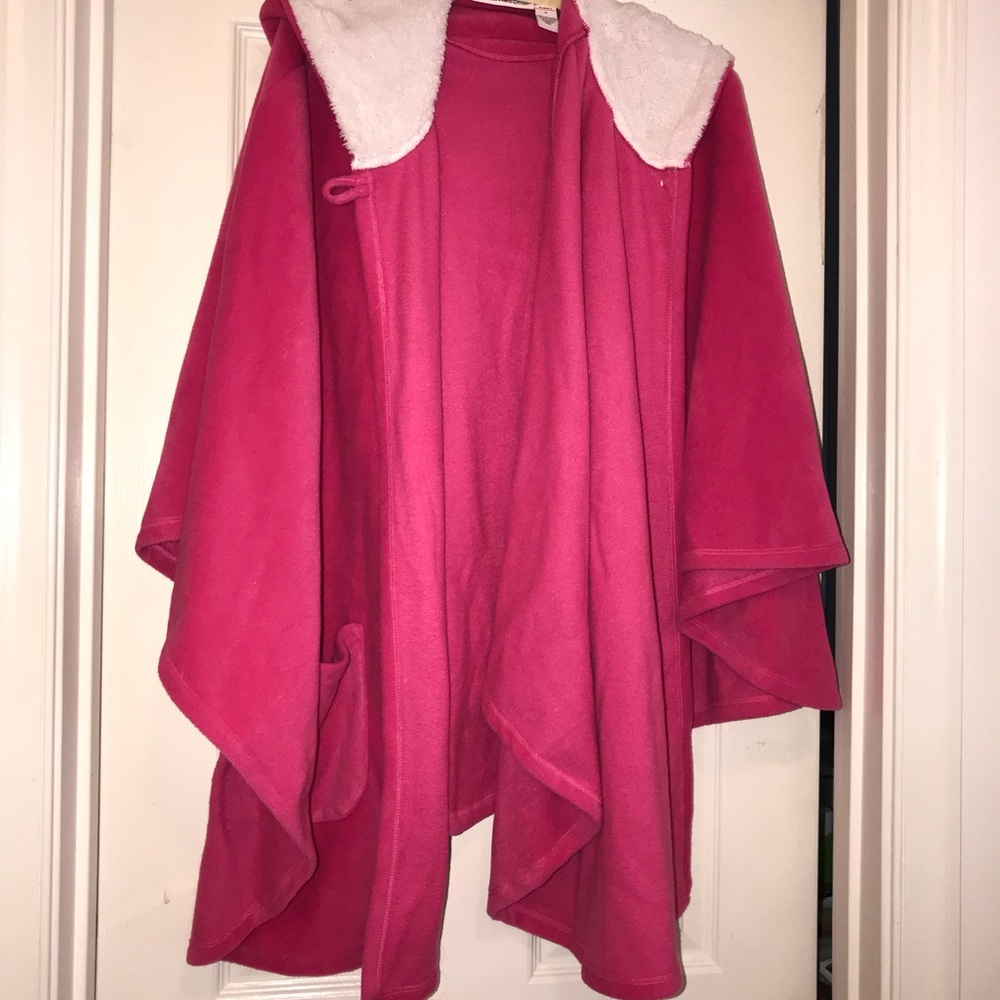 Fleece robe/wrap