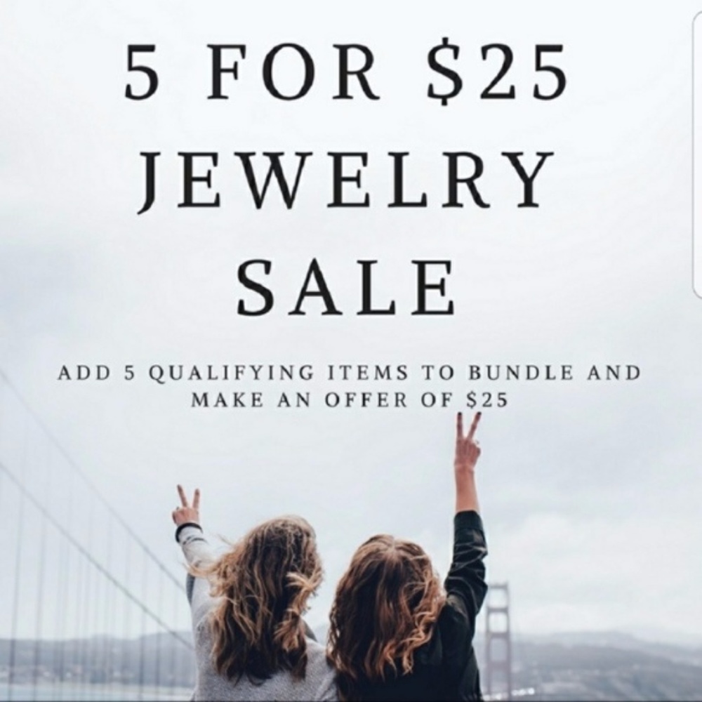 5 for $25 Link Chain Anklet - Picture 3 of 3