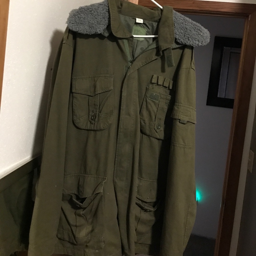 XXL LONG WINTER MILITARY STYLE JACKET