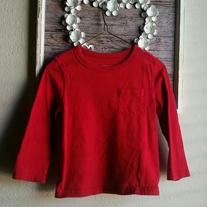 Red Long Sleeve t
