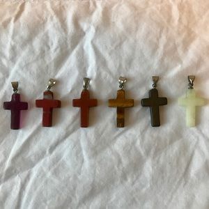 Cross pendants for a necklace