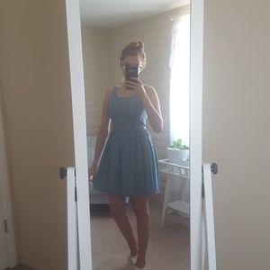 Francesca's denim dress