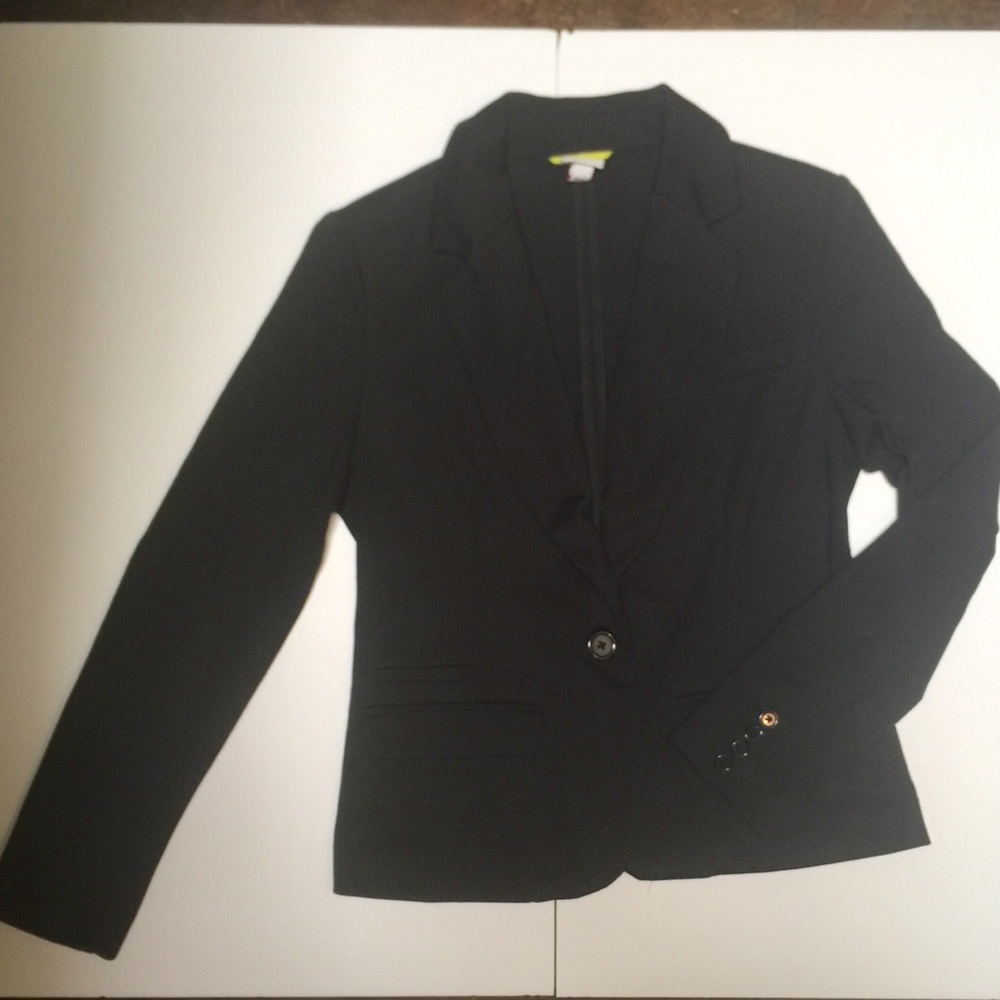 Black soft blazer
