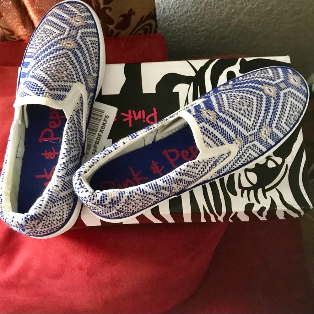 PINK➕PEPPER AMAZINGLY CUTE ➕COMFY WOMEN’S SLIP ONS - Picture 5 of 9