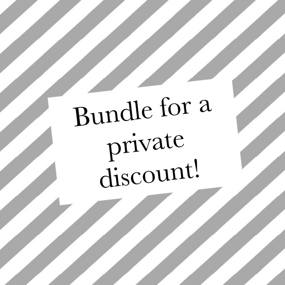 Bundle for discount!