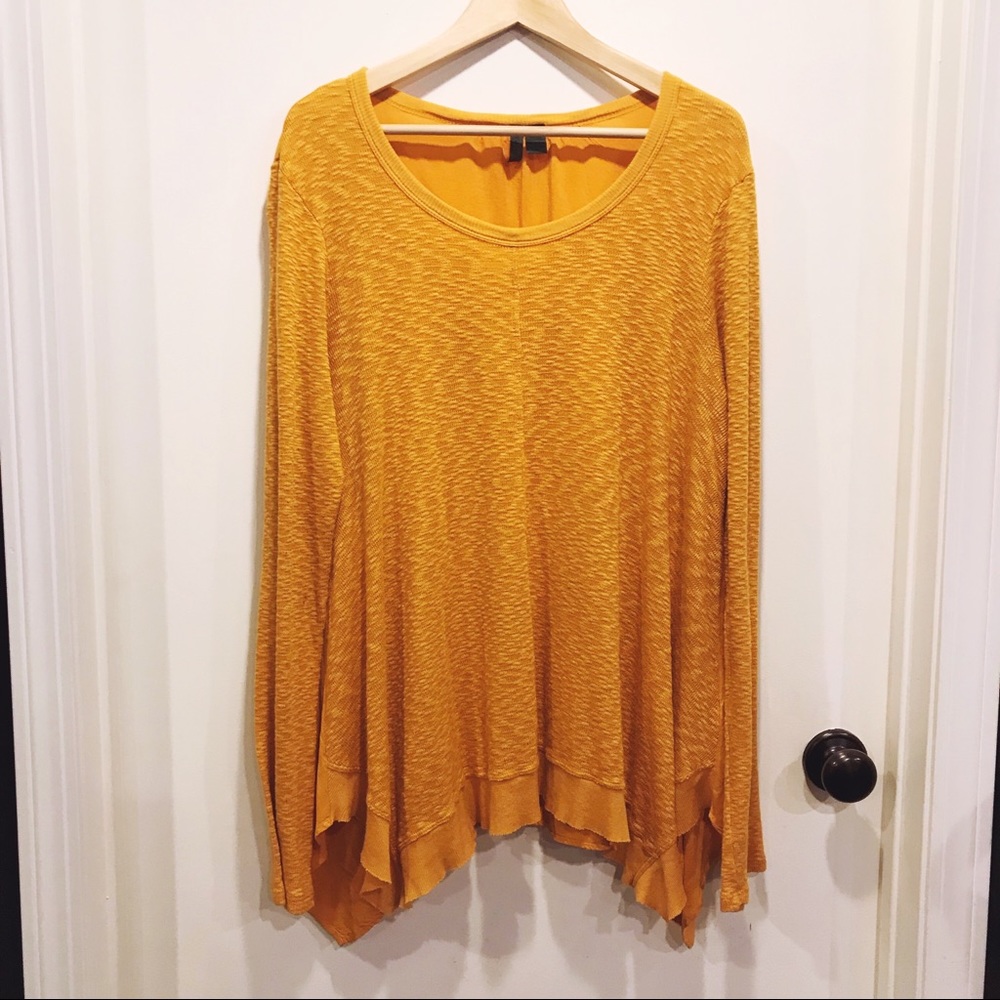 Anthropologie Left of Center Top