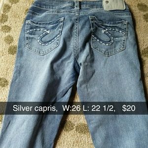Silver jeans
