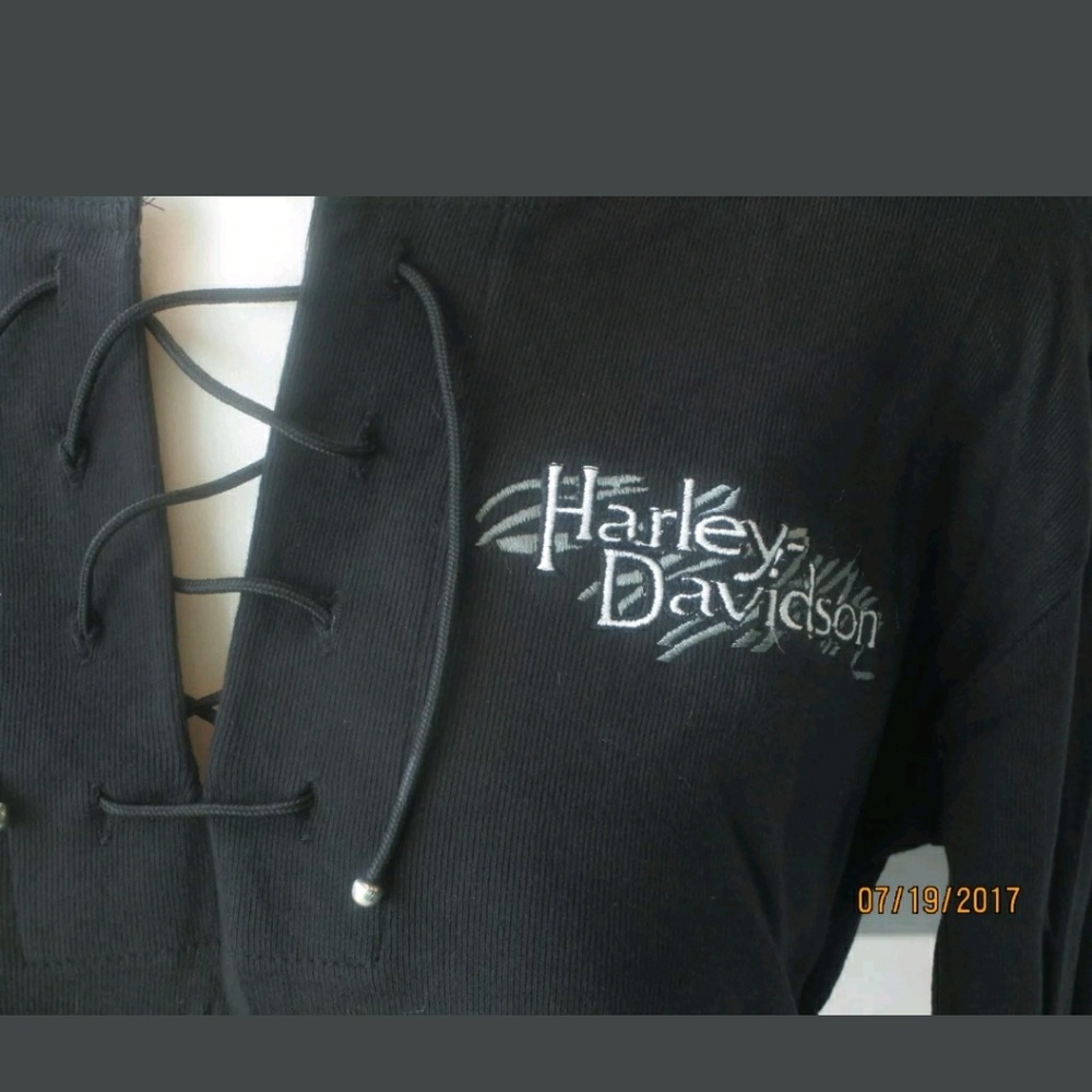 Harley Davidson Tie Shirt