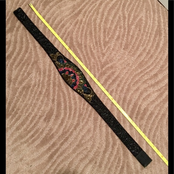 Beaded/sequined belt/sash - Picture 5 of 5