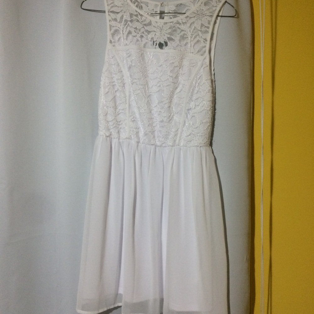 White Lace Dress