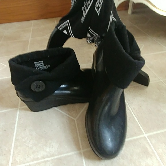 sperry waterproof rubber boot