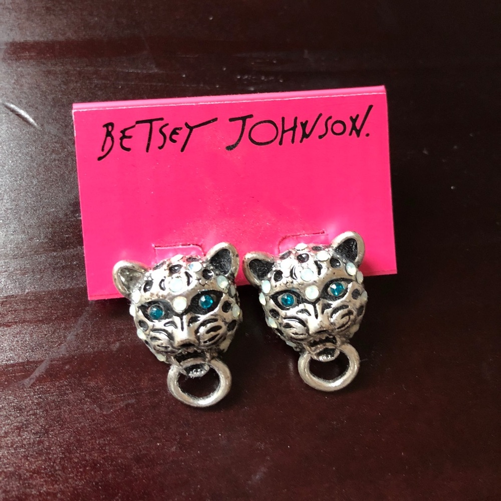 Betsey Johnson Jaguar Earrings