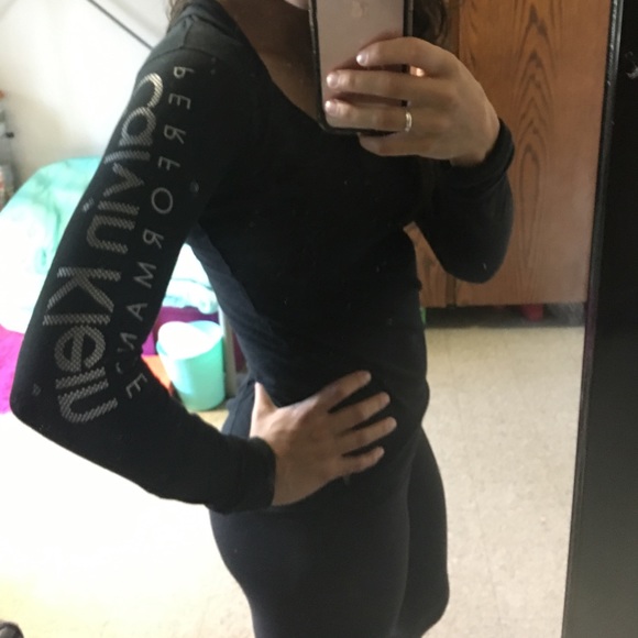 Calvin Klein black hoodie - Picture 2 of 3