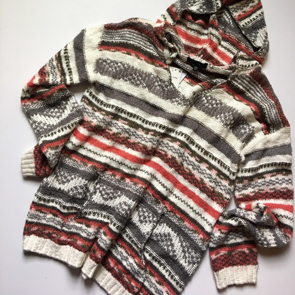 🆕SALE🛎SANCTUARY OVERSIZED BAJA KNIT HOODIE - Picture 5 of 6