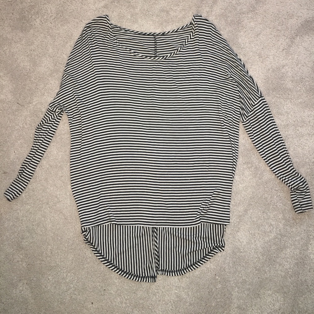 Long Sleeve Stripped Shirt