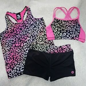 Athletic wear set girls 7/8