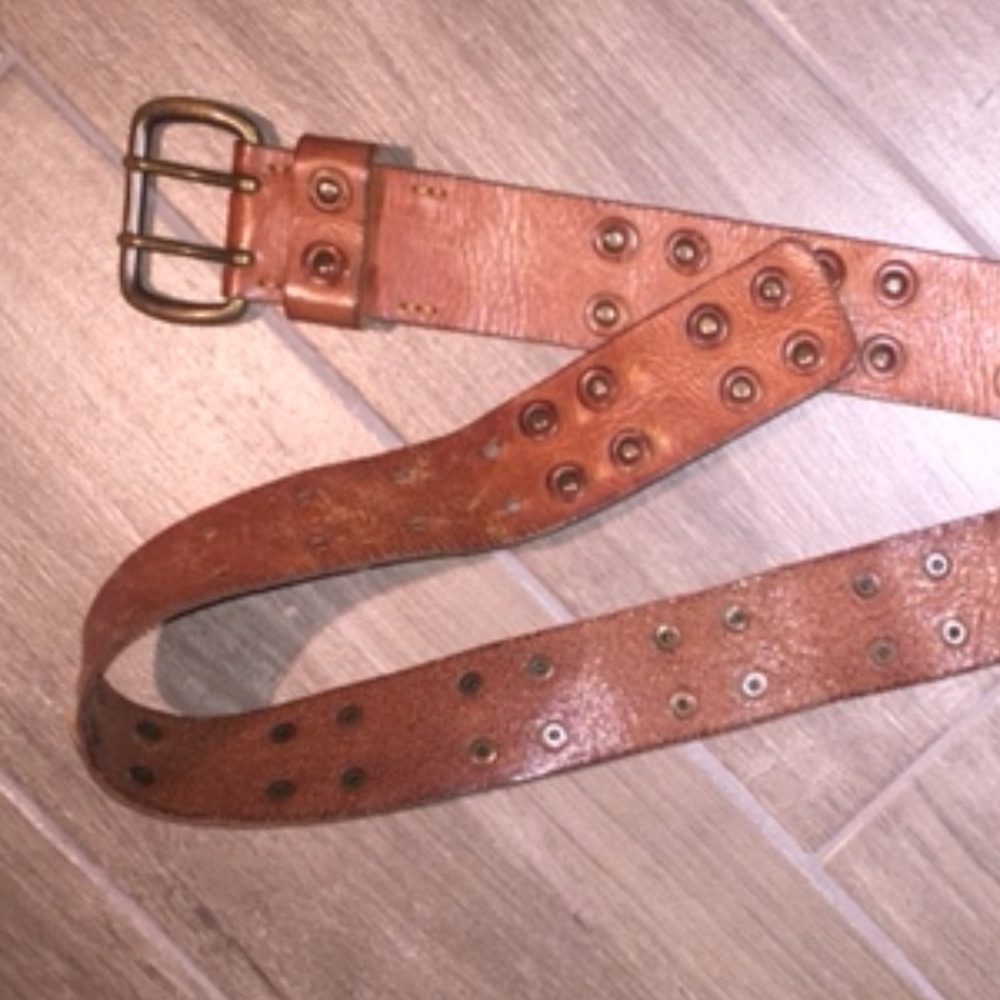 Brown and Gold Belt