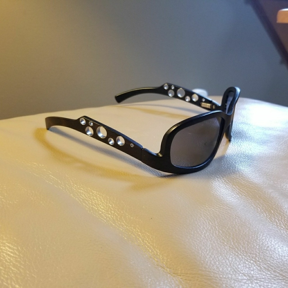 Gold and wood sunglasses