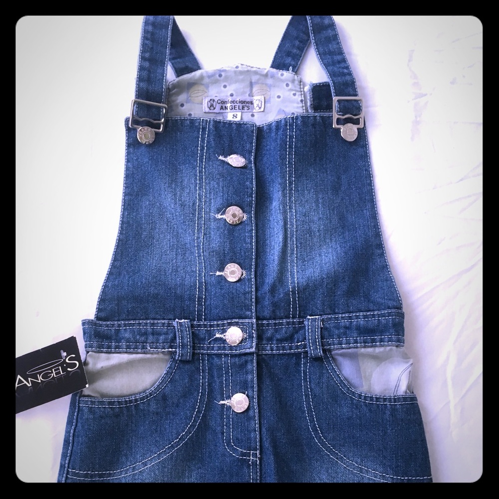 GIRLS Skirt Jeans OVERALL NEW
