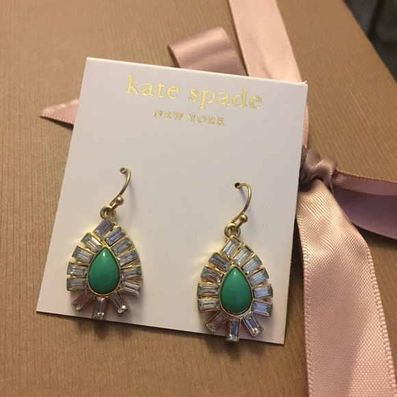 Kate Spade diamond stone earrings - Picture 5 of 5