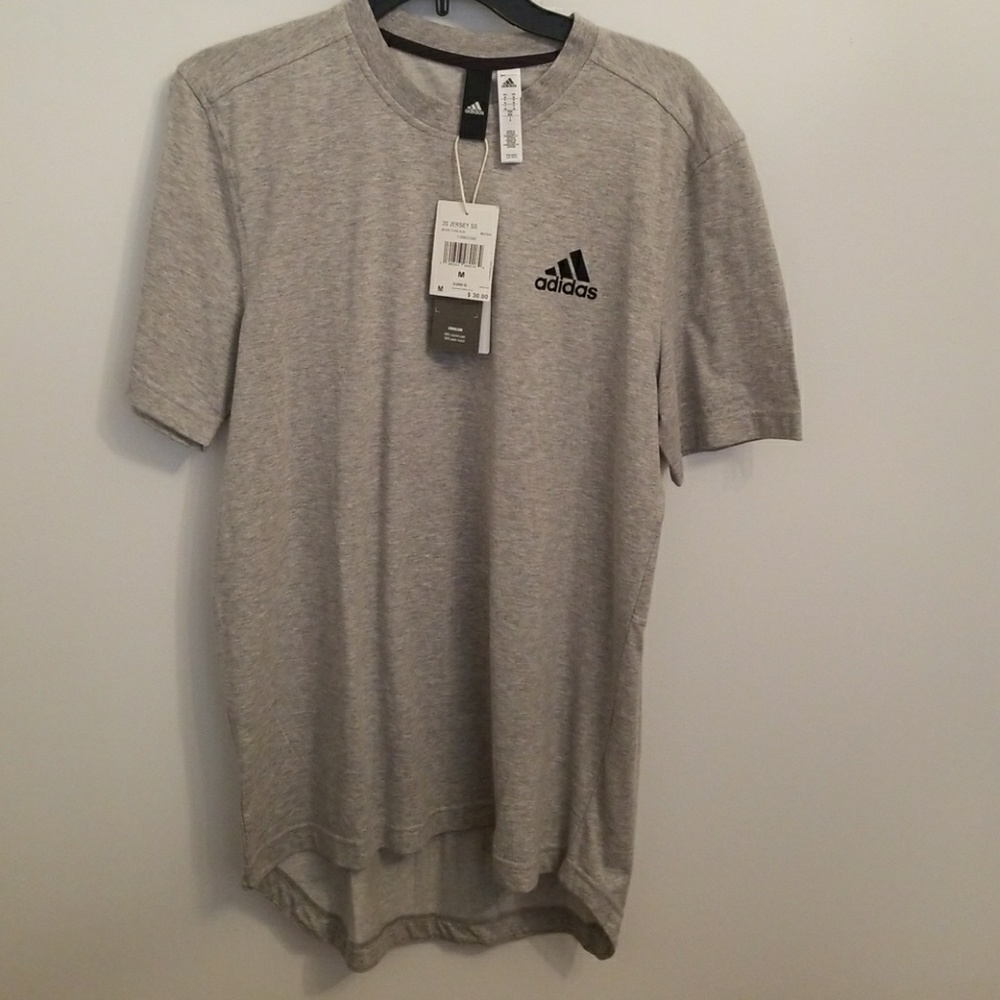 Adidas 3 striped soft fabric tee
