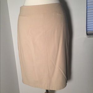 Ann Taylor loft nude pencil skirt