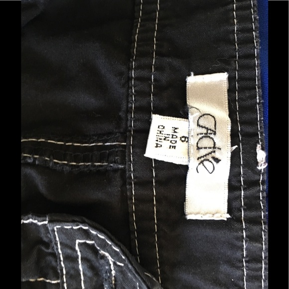 Cache black crop pant - Picture 3 of 4