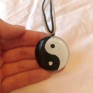 Yin yang necklace