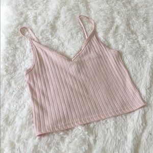 Baby Pink Crop Top