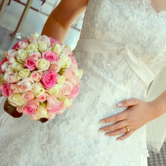Maggie Sottero Suzanne Vidal Wedding Dress - Picture 1 of 8
