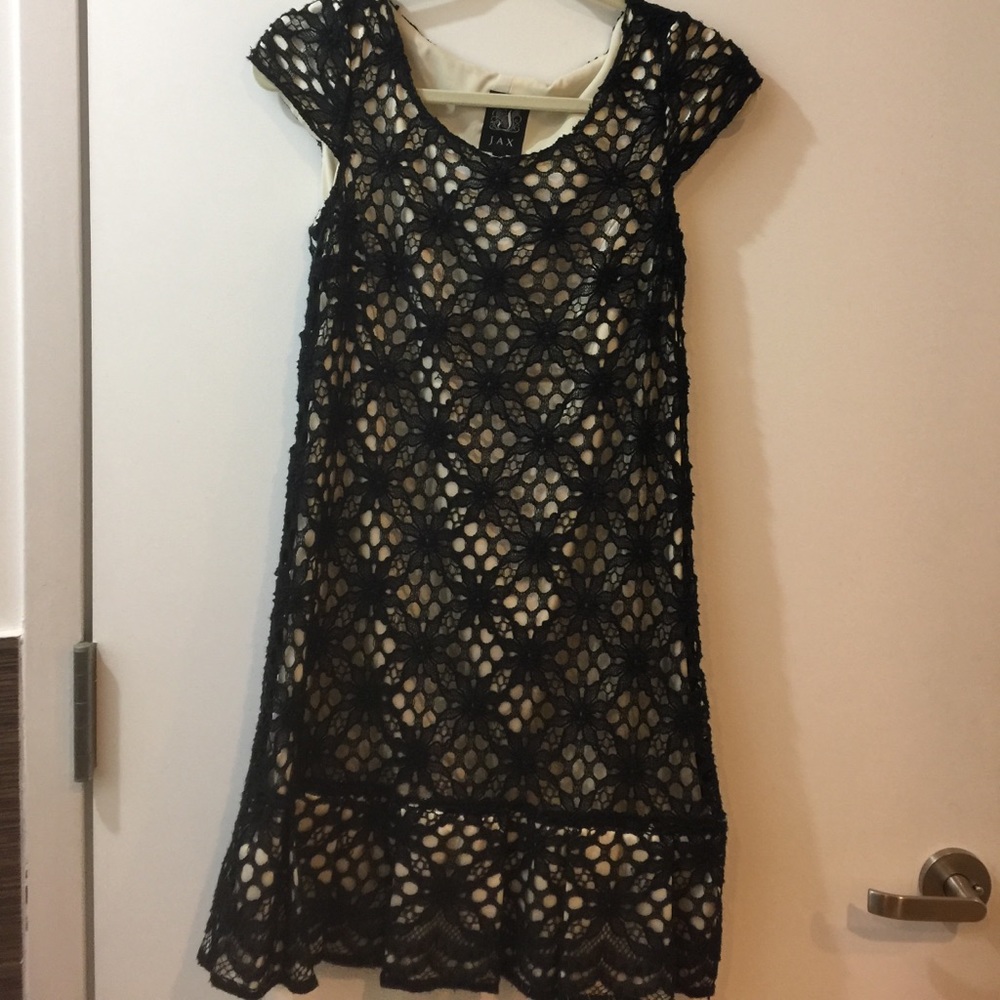 Black cocktail dress
