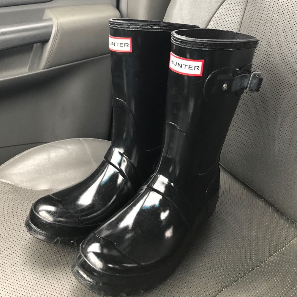 short Hunter boots