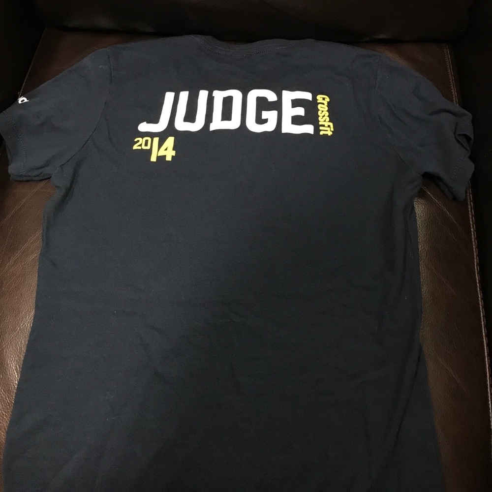 Reebok crossfit 2014 judge shirt