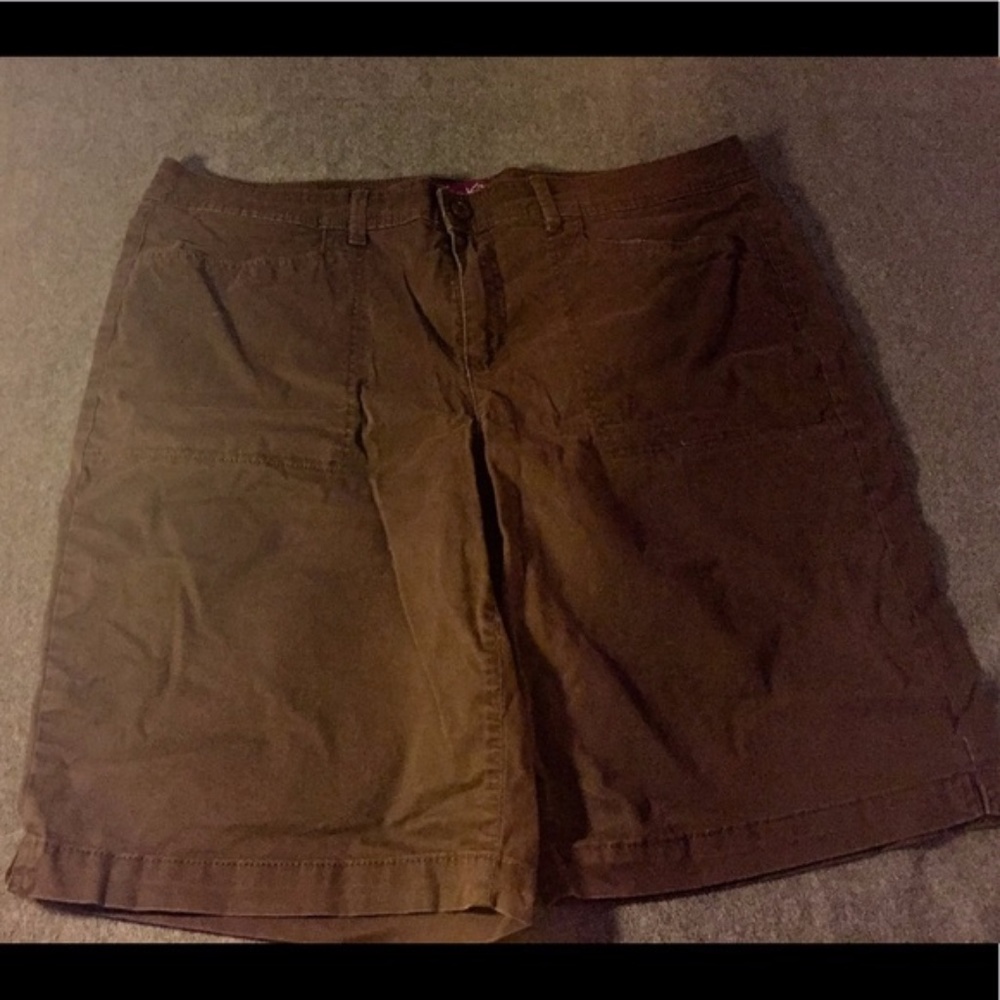 Brown Bermuda Shorts