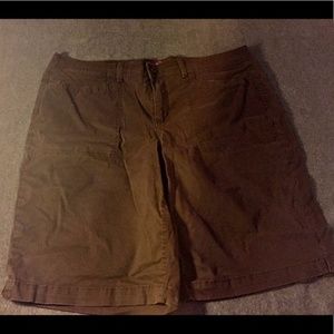 Brown Bermuda Shorts