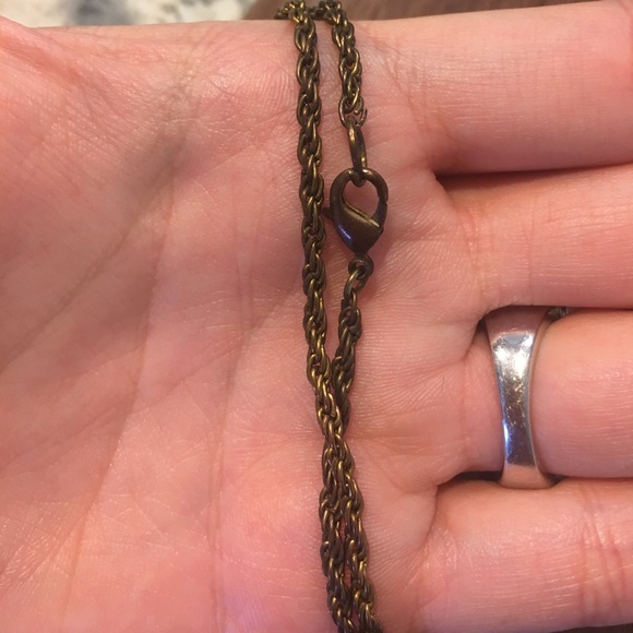 🌼🔎💛Trendy Owl Spyglass Gold Necklace💛🔍 - Picture 8 of 8