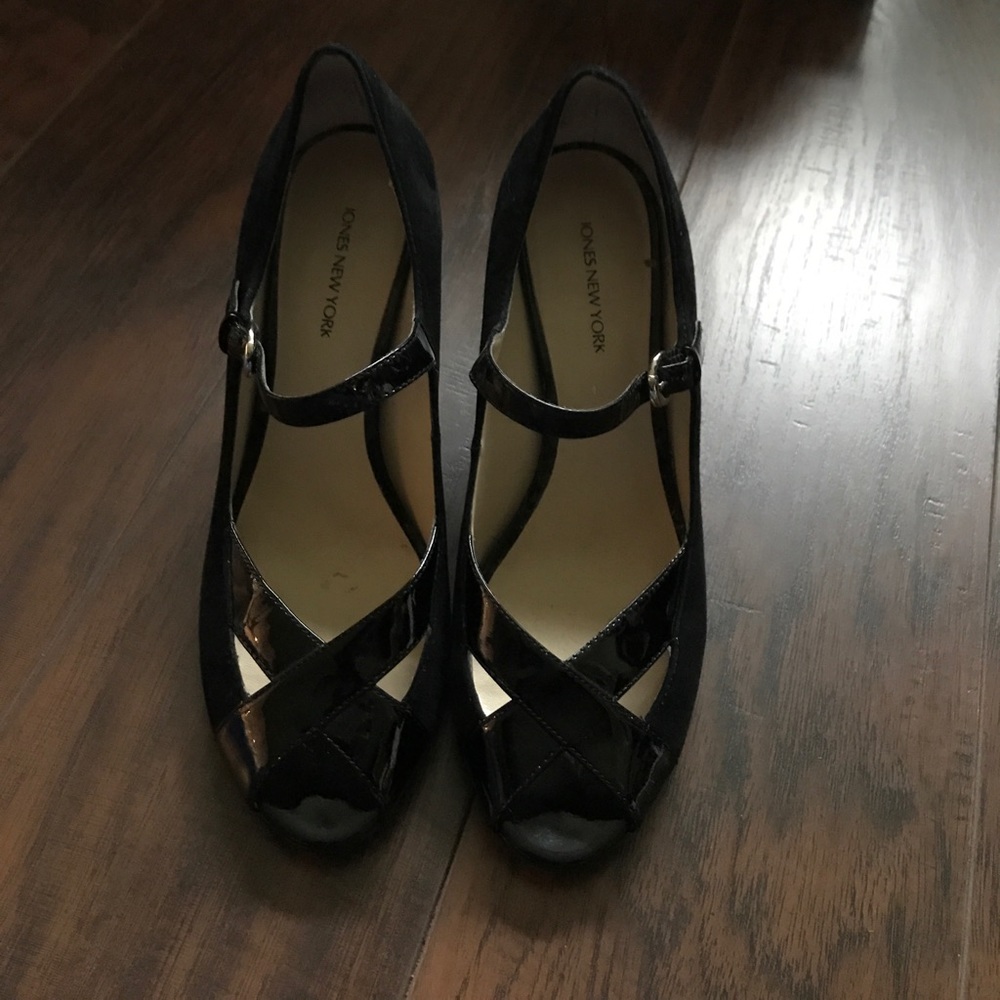 Jones New York Peep Toe Pumps